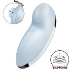 SATISFYER - TAP & CLIMAX 2 VIBRATOR & STIMULATOR BLUE
