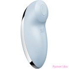 SATISFYER - TAP & CLIMAX 2 VIBRATOR & STIMULATOR BLUE