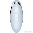 SATISFYER - TAP & CLIMAX 2 VIBRATOR & STIMULATOR BLUE