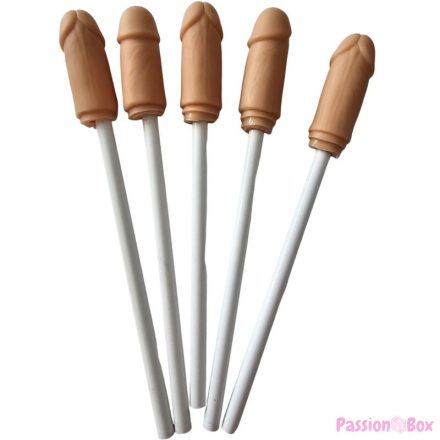 DIABLO PICANTE - 5 PENCILS WITH NATURAL PENIS TIP