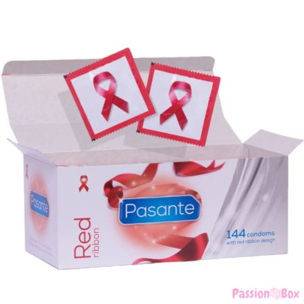 PASANTE - CONDOMS RED RIBBON 144 UNITS