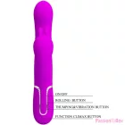 PRETTY LOVE - CAMMY TRIPLE VIBRATOR MULTIFUNCTION 4 IN 1 PINK