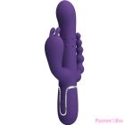 PRETTY LOVE - CAMMY TRIPLE VIBRATOR MULTIFUNCTION 4 IN 1 PURPLE