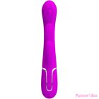 PRETTY LOVE - SHANIA TRIPLE RABBIT VIBRATOR MULTIFUNCTION PINK