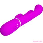PRETTY LOVE - SHANIA TRIPLE RABBIT VIBRATOR MULTIFUNCTION PINK