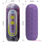 PRETTY LOVE - TWIN BALLS MALE MASTURBATOR PURPLE