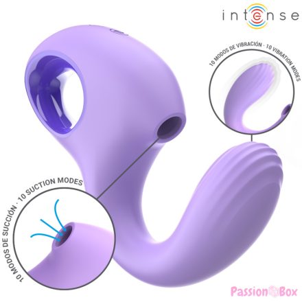 INTENSE - BAXTER VIBRATOR & STIMULATOR VIOLET