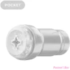 KIIROO - FEEL POCKET STROKER CRYSTAL BY KIIROO TRANSPARENT