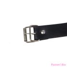 SUBBLIME - 953720 BONDAGE LEATHER STRAP BREAST CLAMPS BLACK ONE SIZE