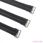 SUBBLIME - 954413 LEATHER BONDAGE BODY BLACK L/XL