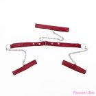 SUBBLIME - 954437 LACE BONDAGE DRESS BLACK L/XL