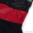 SUBBLIME - 954437 LACE BONDAGE DRESS BLACK L/XL