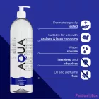 AQUA QUALITY - WATER BASED LUBRICANT 1000 ML