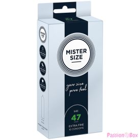 MISTER SIZE - CONDOMS SIZE XS 47 MM (10 UNITS)