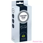 MISTER SIZE - CONDOM SIZE S 49 MM (10 UNITS)