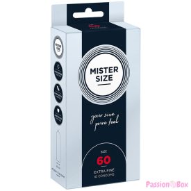 MISTER SIZE - CONDOM SIZE XL 60 MM (10 UNITS)