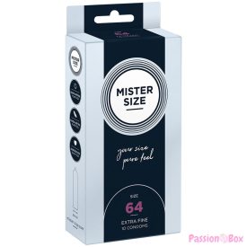 MISTER SIZE - CONDOMS SIZE XXL 64 MM (10 UNITS)