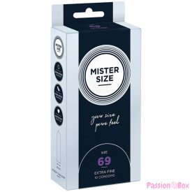 MISTER SIZE - CONDOMS SIZE XXXL 69 MM (10 UNITS)