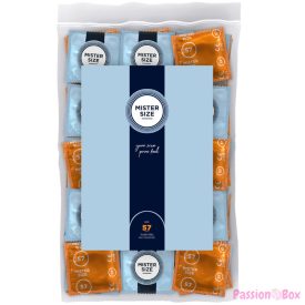 MISTER SIZE - CONDOM SIZE L 57 MM (100 UNITS)