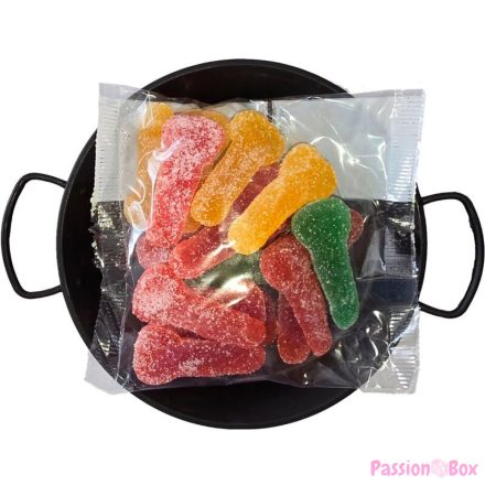 DIABLO PICANTE - CHEWABLE SUGAR CANDIES IN PENIS SHAPE IN DIFFERENT FLAVORS