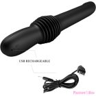 PRETTY LOVE - PAZUZU VIBRATOR 3 THRUST MODES BLACK