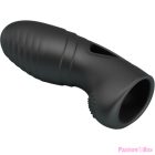 PRETTY LOVE - ALAN SILICONE FINGER VIBRATOR BLACK