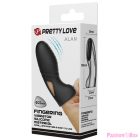 PRETTY LOVE - ALAN SILICONE FINGER VIBRATOR BLACK