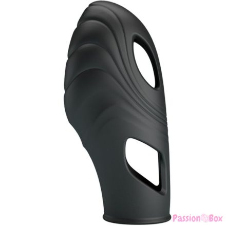 PRETTY LOVE - LICH SILICONE FINGER VIBRATOR BLACK