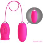 PRETTY LOVE - DAISY VIBRATING EGG + CLITORIS STIMULATING TONGUE PINK