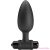 PRETTY LOVE - VIBRA BUTT PLUG 2 ANAL PLUG 10 VIBRATIONS BLACK