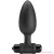 PRETTY LOVE - VIBRA BUTT PLUG 2 ANAL PLUG 10 VIBRATIONS BLACK