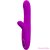 PRETTY LOVE - ANGELIQUE MULTIFUNCTION VIBRATOR + CLITORIS STIMULATOR PURPLE