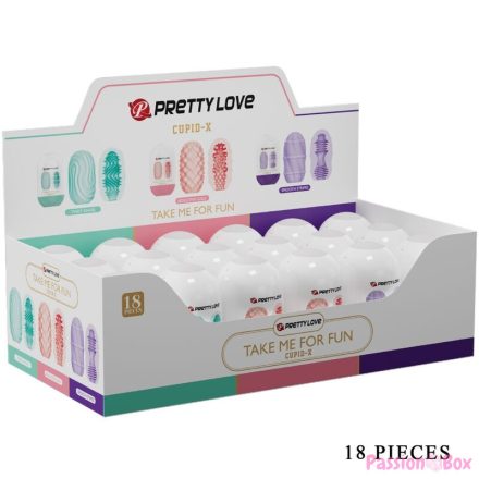 PRETTY LOVE - CUPID X 18 MALE MASTURBATORS DIFFERENT TEXTURES