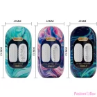 PRETTY LOVE - VENUS X 15 SILICONE MALE MASTURBATORS WHITE