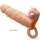 PRETTY LOVE - CONNOR PENIS SLEEVE + CLITORIS STIMULATOR FLESH