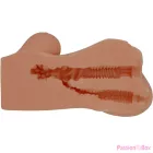 CRAZY BULL - HANNAH DOUBLE MASTURBATOR VAGINA & ANUS REALISTIC MULATTO