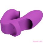 PRETTY LOVE - ATHENA FINGER VIBRATOR WITH CLITORIS STIMULATOR PURPLE