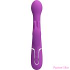 PRETTY LOVE - DEJON 3 IN 1 MULTIFUNCTION RABBIT VIBRATOR  PURPLE