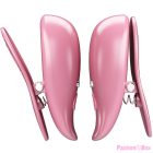 PRETTY LOVE - CAILEY NIPPLE CLAMPS 10 VIBRATIONS REMOTE CONTROL PINK