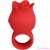 PRETTY LOVE - JAE ROSE SHAPED FINGER VIBRATOR 10 VIBRATIONS RED
