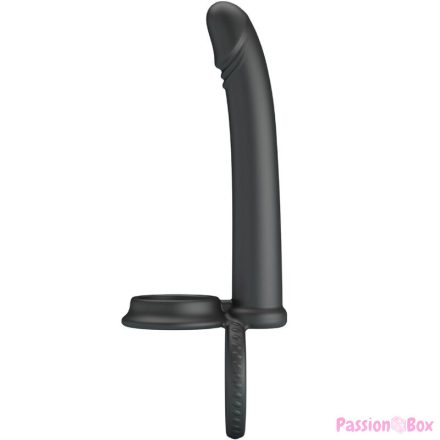 PRETTY LOVE - DILLION DOUBLE PENETRATION DOUBLE COCK RING BLACK