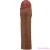 PRETTY LOVE - CHANE PENIS SLEEVE WITH 5 CM EXTENSION MULATTO