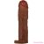PRETTY LOVE - GERD PENIS SLEEVE WITH 7.6 CM EXTENSION MULATTO