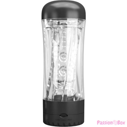 PRETTY LOVE - TAMARA MALE MASTURBATOR MULTI-SPEED VIBRATOR BLACK