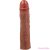 PRETTY LOVE - DEREK PENIS SLEEVE WITH 7.6 CM EXTENSION MULATTO