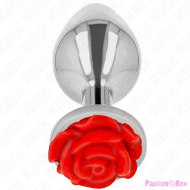 KINK - PLUG ANAL ROSE RED SIZE L