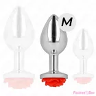KINK - PLUG ANAL ROSE RED SIZE M
