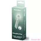 SATISFYER - NAUGHTY KISS WAVE CLITORIS STIMULATOR AQUAMARINE