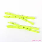 SUBBLIME - 955274 BRA SET WITH NECKLACE AND LEG DETAILS FLUORESCENT GREEN S/M