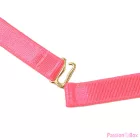 SUBBLIME - 955304 BRA SET WITH NECKLACE AND LEG DETAILS FLUORESCENT PINK L/XL